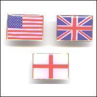 Flag Pin Badges