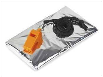 Emergency Ration Pack on Orange Whistle  Emergency Blanket  Survival Accessories   Ration Packs