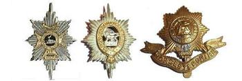 Worcestershire Regiment Cap badges