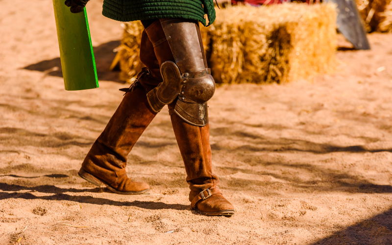 Medieval Army Boots