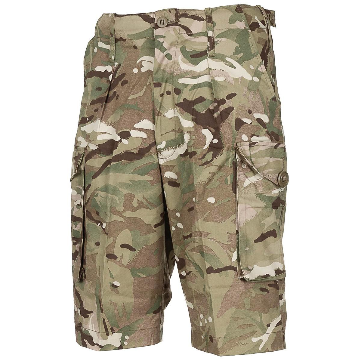 British issue MTP multicam camo Shorts New