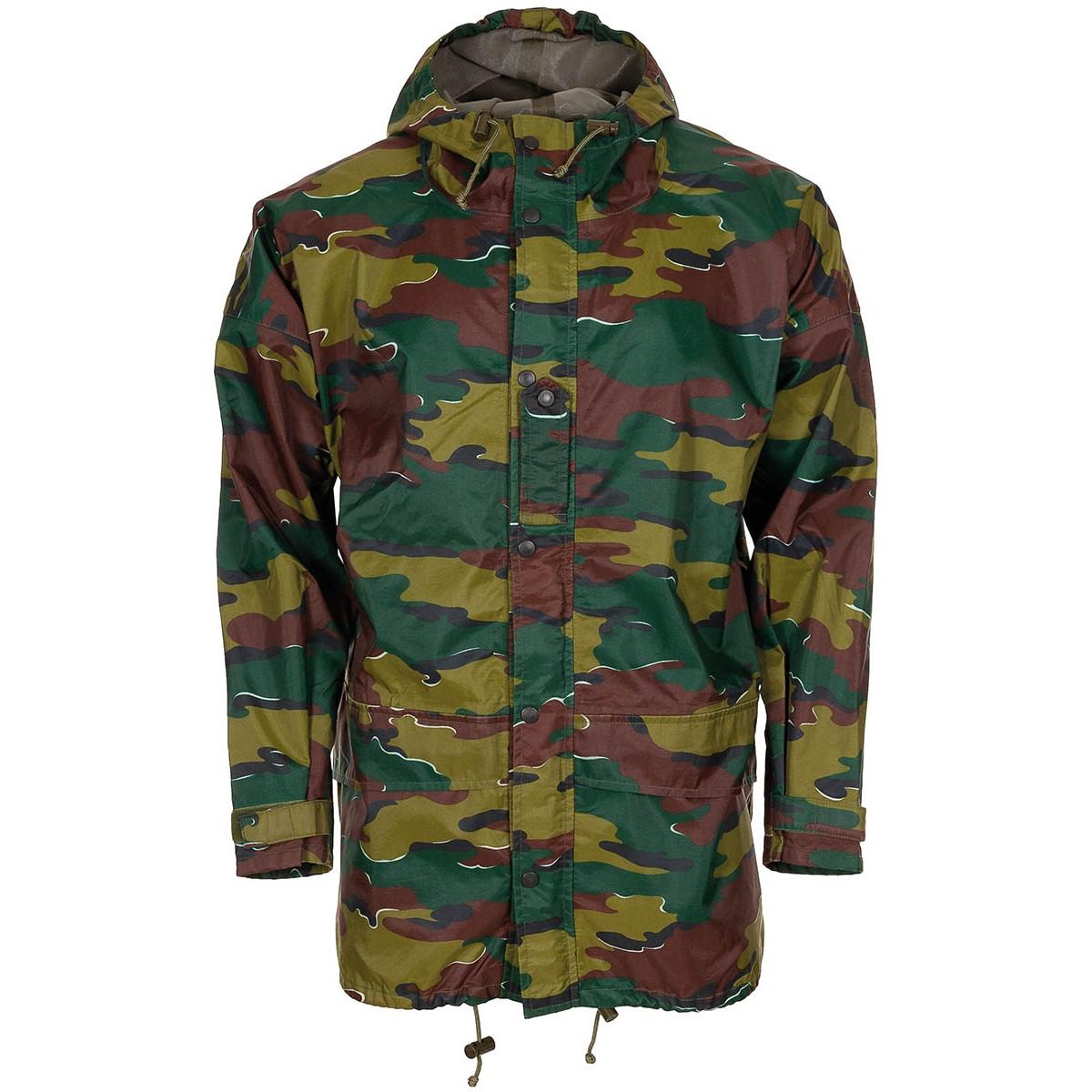 Gore Tex Jigsaw Hooded Parka Genuine Belgian Army Waterproof