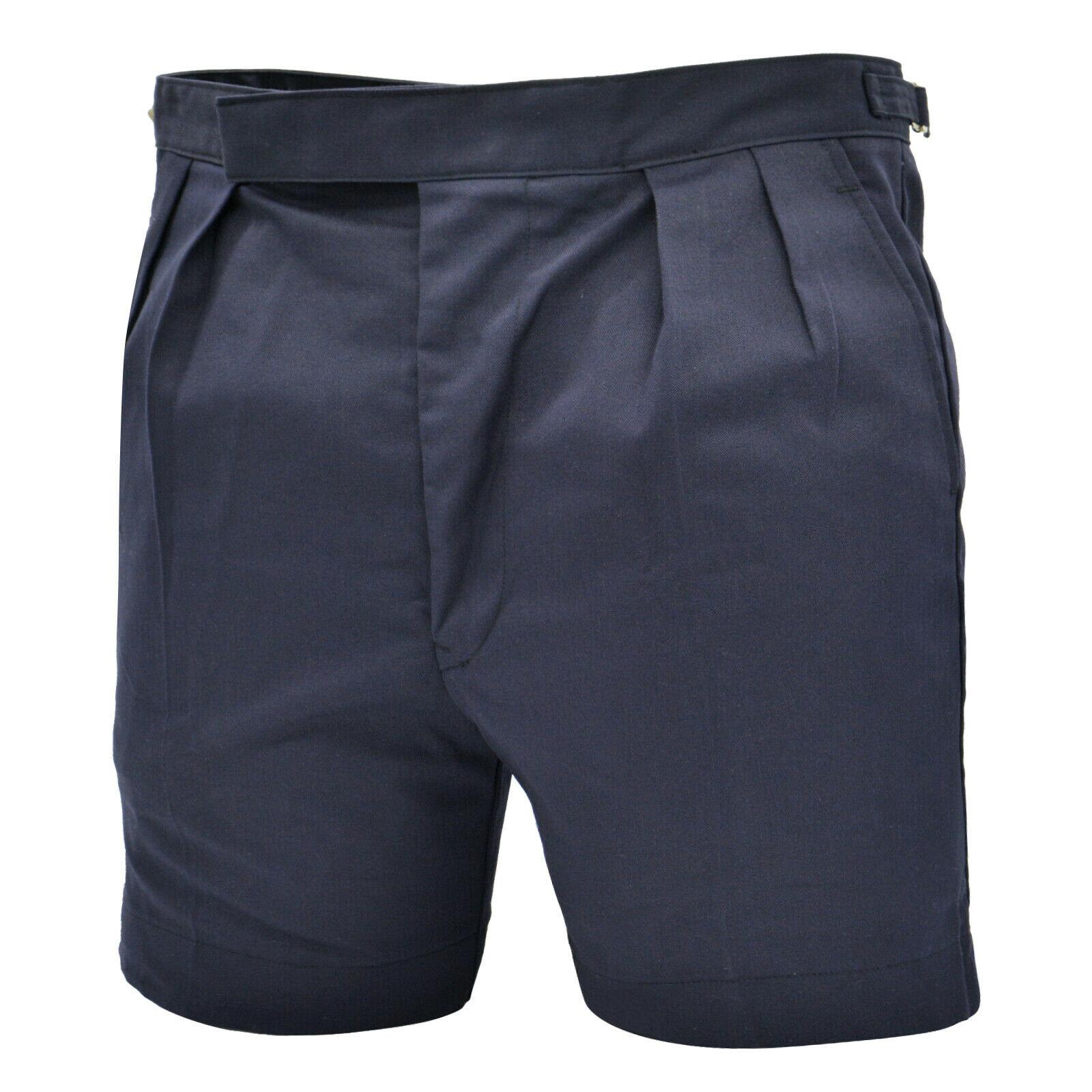 Navy military shorts