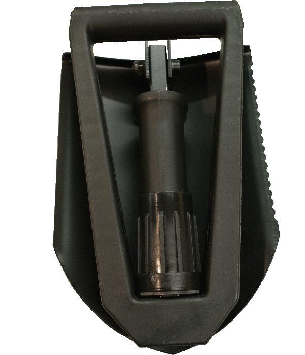 Original German BW Army folding shovel. Survival outdoor Green spade