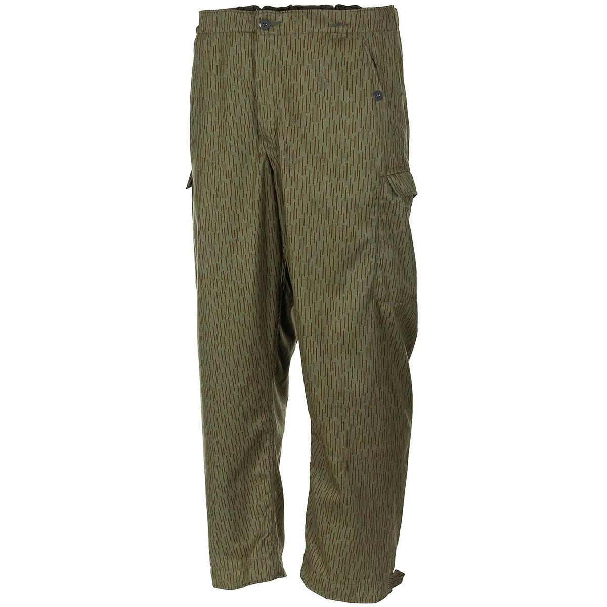 Vintage M48 East German NVA Army Strichtarn Cargo Rain Camo Pants