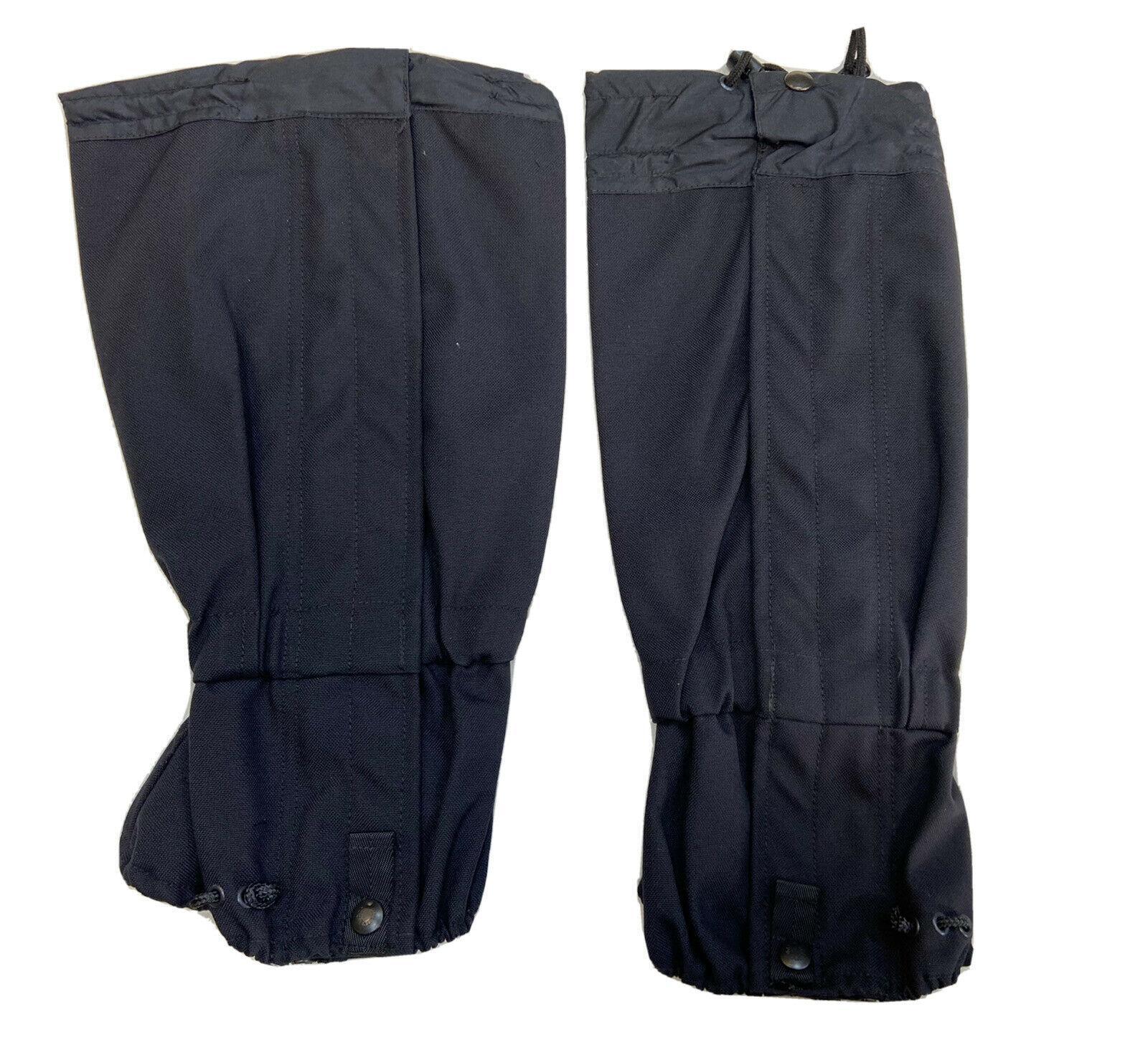 Black Military Gaiters