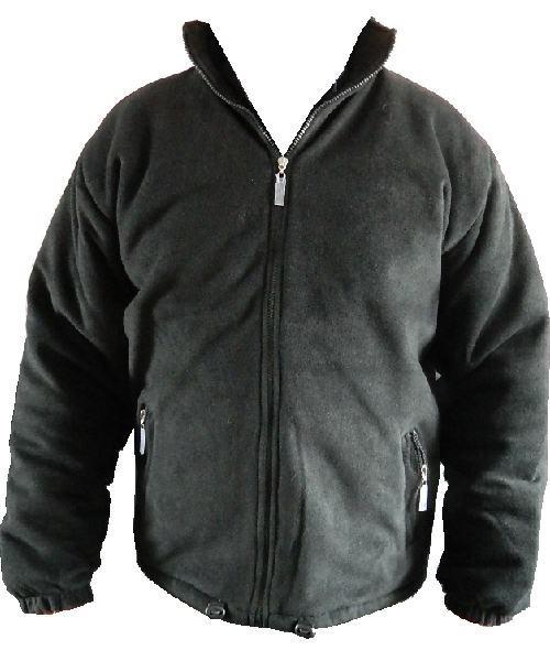 Black Quilted Fleece