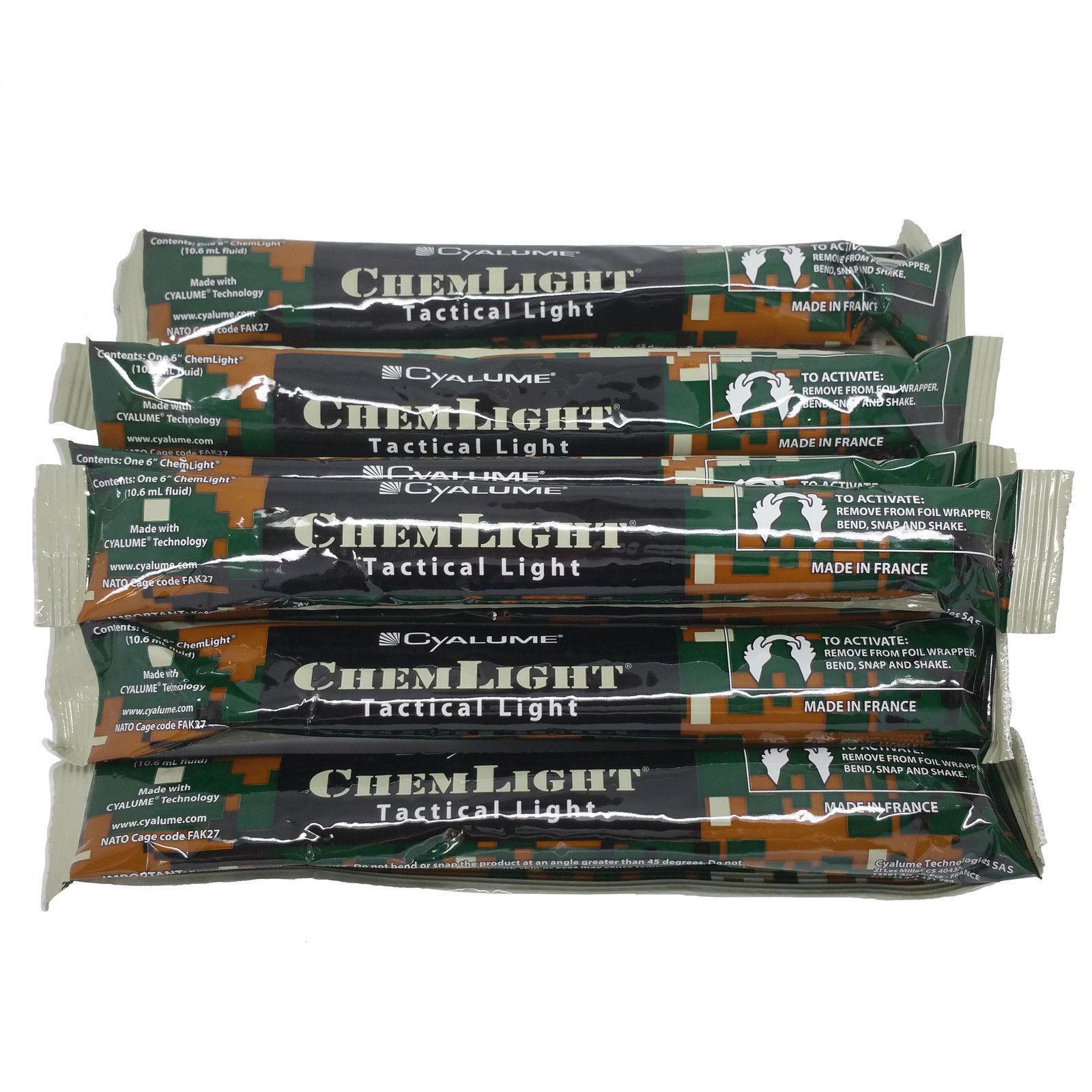 Military Cyalume Snap Lights Rave glow Light sticks