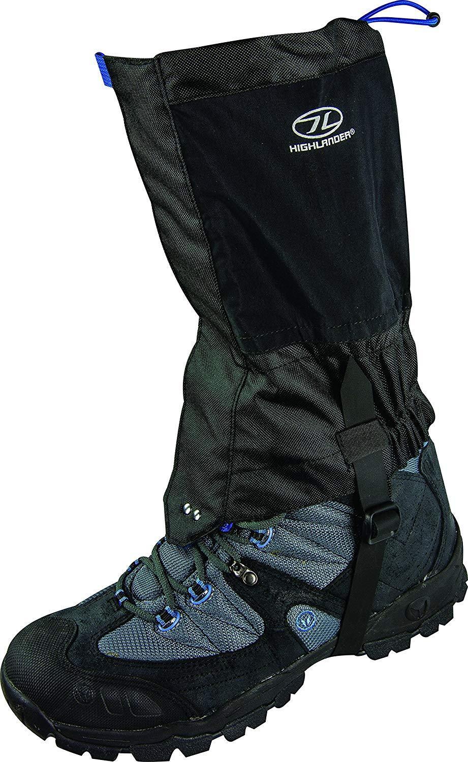 Black Ankle Gaiters