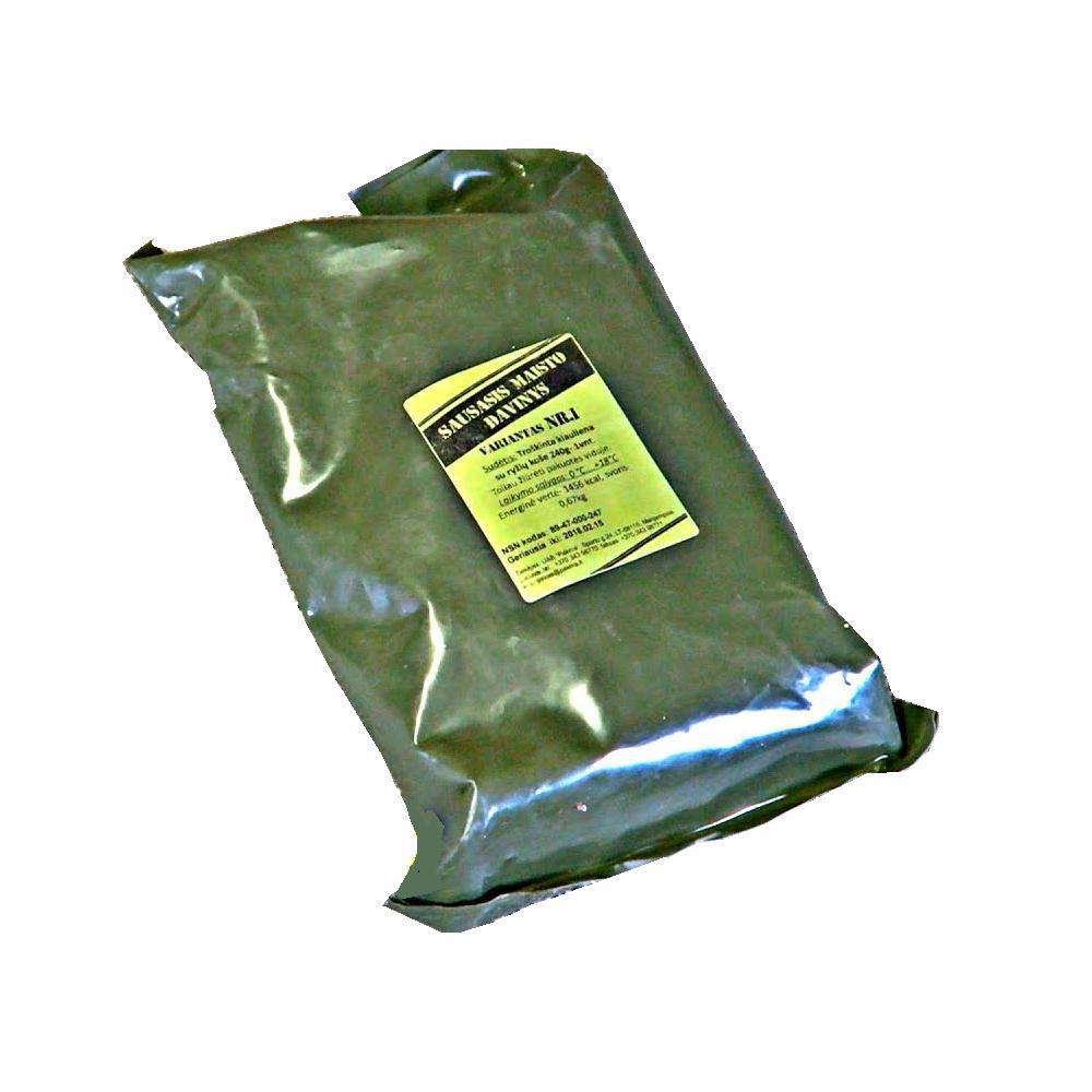 MRE Repas Prêt à Manger Armée Lituanienne Survie Repas Prêt à