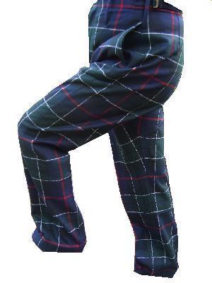 Brand New Genuine Scottish Tartan Trews, Fantastic Scottish Military Kit  Black Watch