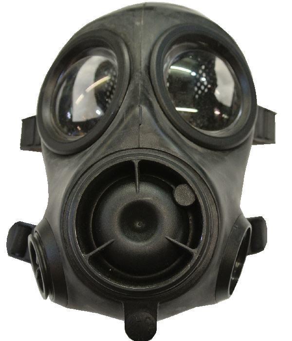 FM12 Twin Port Respirator Gas mask