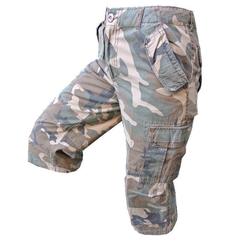 long camo shorts