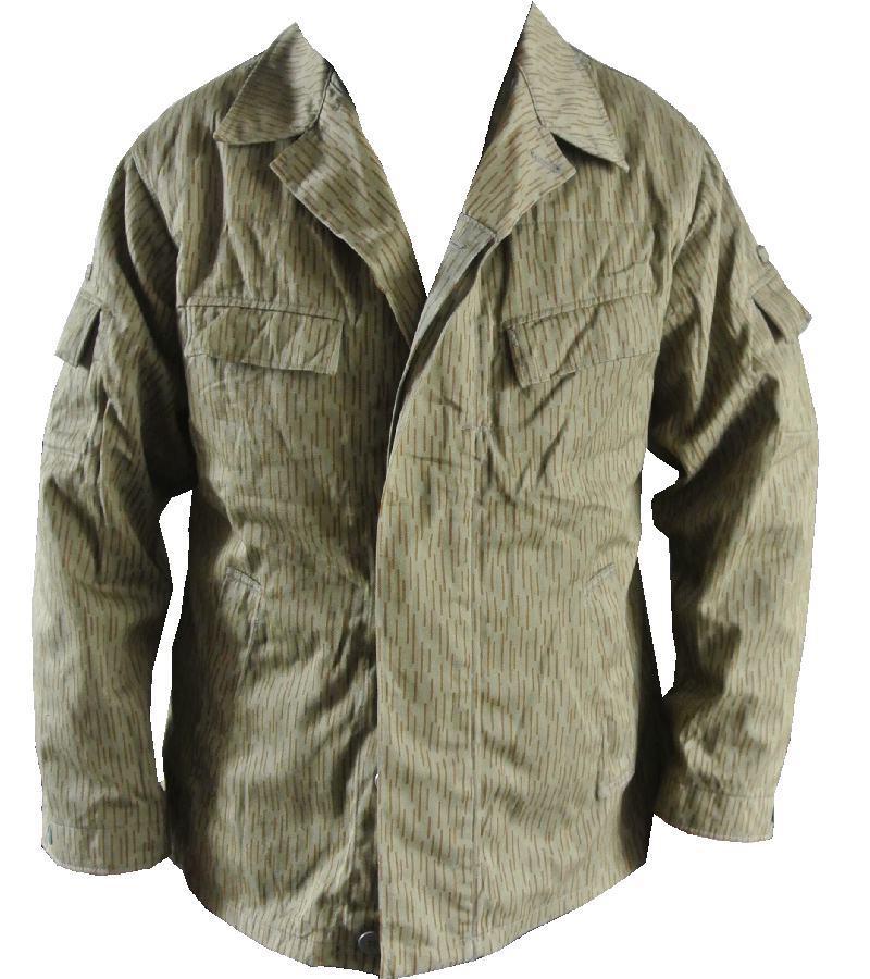 NVA DDR East German Strichtarn Raindrop jacket