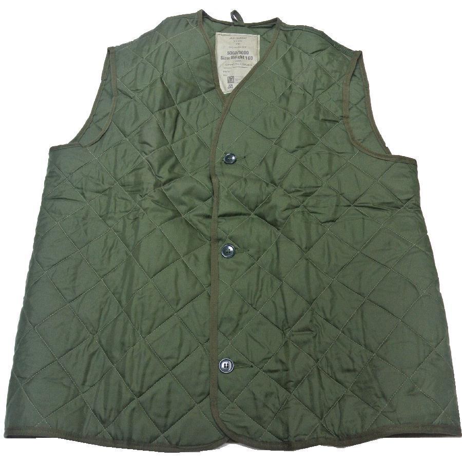 Military issue 1980`s quilted olive green liner - Surplus and Outdoors