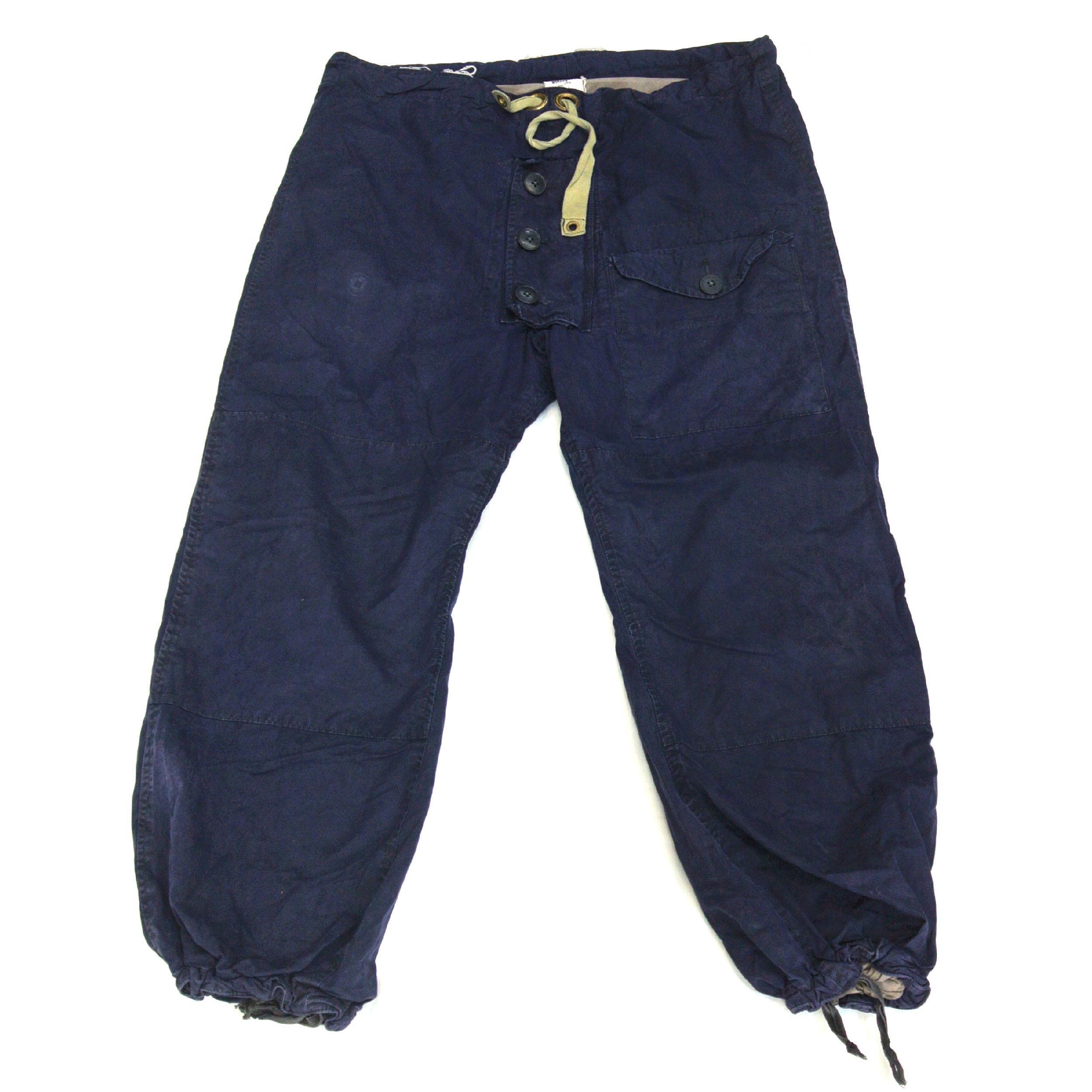 60s NAVY VENTILE TROUSERS 【公式通販】