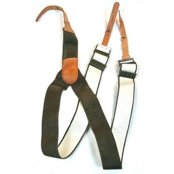Braces NVA East German Strong Wide Army Issue Single Ended Leather Braces / Suspenders - main image