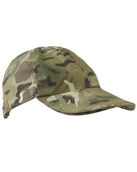 Childrens Kids MTP Style BTP British Terrain Pattern Camo Cap - main image