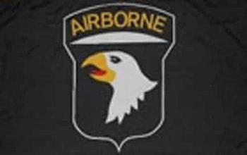 101st US Airborne flag
