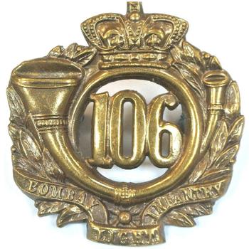 Glengarry Cap Badges 102nd Foot Madras Fusiliers - main image