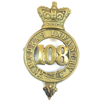 Glengarry Cap Badges 102nd Foot Madras Fusiliers - main image
