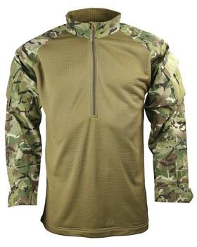 Kombat Fleece UBACS Ripstop Polycotton And Polyester Mesh Fleece Under Body Armour Combat Shirt - main image