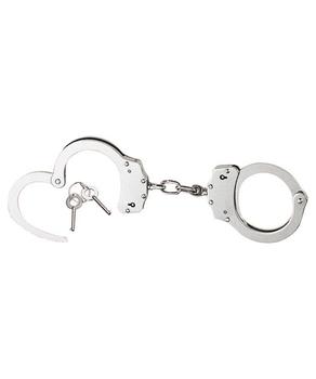 Heavy Duty Handcuffs With Welded Links And Double Lock (4802) - main image