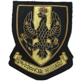 14th 20th Kings Hussars Blazer Badge - main image