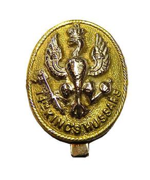 14th Hussars Cap Badge - main image