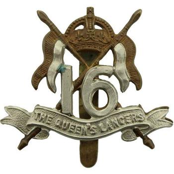 16th The Queens Lancers Cap Badges - main image