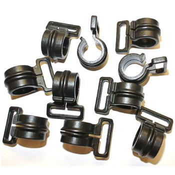Replacement Pole Clips Pack Of Black Pole Clips Various Sizes - main image