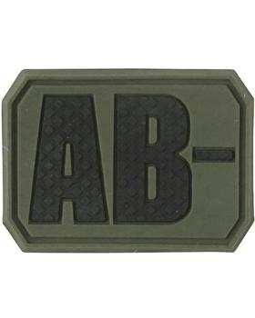 Blood Group Patch Velcro Backed Tactical Blood Patches - main image