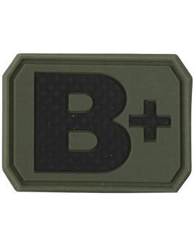 Blood Group Patch Velcro Backed Tactical Blood Patches - main image