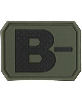 Blood Group Patch Velcro Backed Tactical Blood Patches - main image