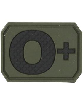 Blood Group Patch Velcro Backed Tactical Blood Patches - main image