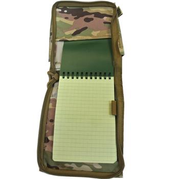 MTP Style Notepad Holder Zip Round A6 Folder/Notebook Cover With Note Pad - main image