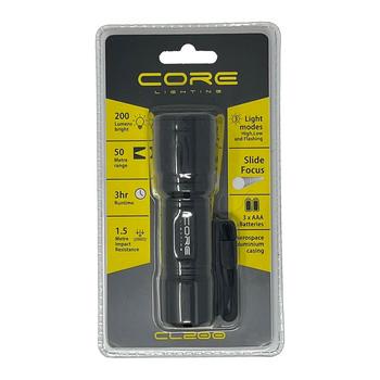 Super Bright Pocket Torch Core 80 Or 200 Lumens Focusing Torch - main image