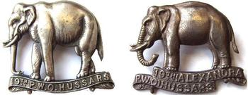 19th (Princess Of Wales's Own) Hussars Cavalry Cap Badge