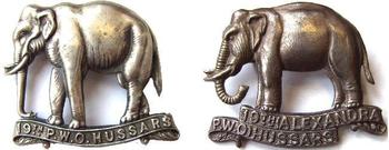 19th (Princess Of Wales's Own) Hussars Cavalry Cap Badge - main image