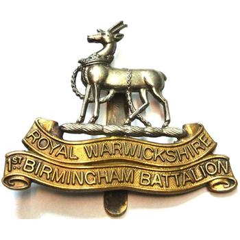 The Royal Warwickshire Regiment Cap Badge - main image