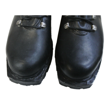 Vintage Boots Black Austrian Mountain - main image