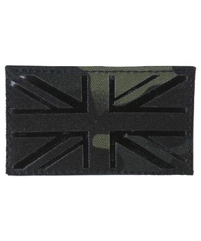 Laser Cut Union Flag Large Patch 85mm x 50mm - main image