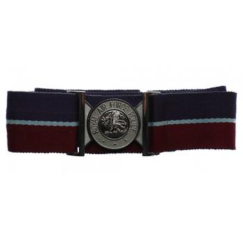 RAF Stable Belt Chrome Locket Belt Royal Air Force Ceremonial Belt, New - main image