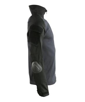 Black Special Ops UBACS Ripstop / Fleece Tactical Zip Neck Fleece, New - main image