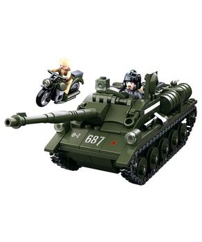 Sluban WW2 Tank/Half Tracks Building Bricks Sets Like Lego - main image