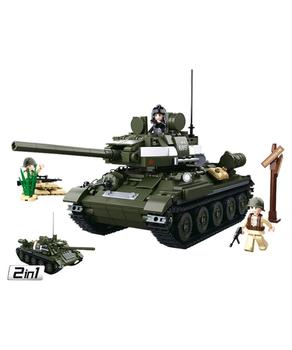 Sluban WW2 Tank/Half Tracks Building Bricks Sets Like Lego - main image