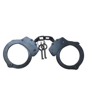 Heavy Duty Handcuffs With Welded Links And Double Lock (4802) - main image