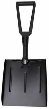 Snow Shovel - Folding Lightweight Black Snow Spade/Shovel With Case - main image