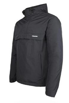Waterproof Breathable Over Head Jacket / Smock Military Green / Black Sutherland Windbreaker Lined Rain TuffStuff Jacket, New  - main image