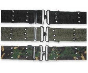 Pistol Belt Army Style 2 Inch Cotton / Canvas Webbing Style Pistol Belt - main image